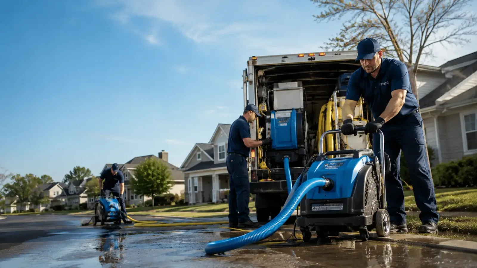 Flood Damage Cleanup in La Mesa, NM